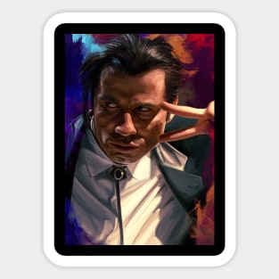 Vincent Vega (John Travolta) Sticker